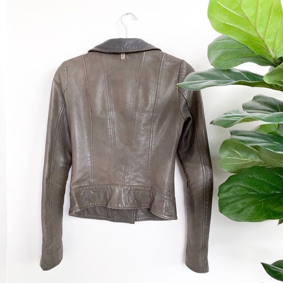 Mackage Leather Jacket - Picture 3 of 5